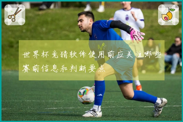 世界杯竞猜软件使用前应关注哪些赛前信息和判断要点